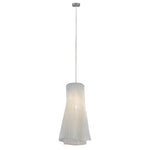 Stainless Steel Pleated Pendant Lamp - Lamp Outdoor