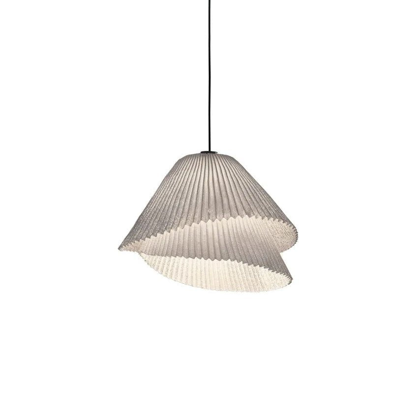 Stainless Steel Pleated Pendant Lamp - Lamp Outdoor