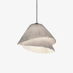 Stainless Steel Pleated Pendant Lamp - Lamp Outdoor