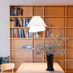 Stainless Steel Pleated Pendant Lamp - Lamp Outdoor