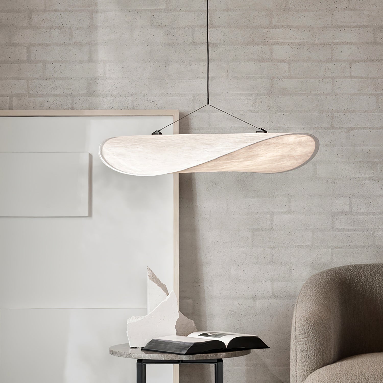 Tense Tyvek Pendant Lamp - Lamp Outdoor