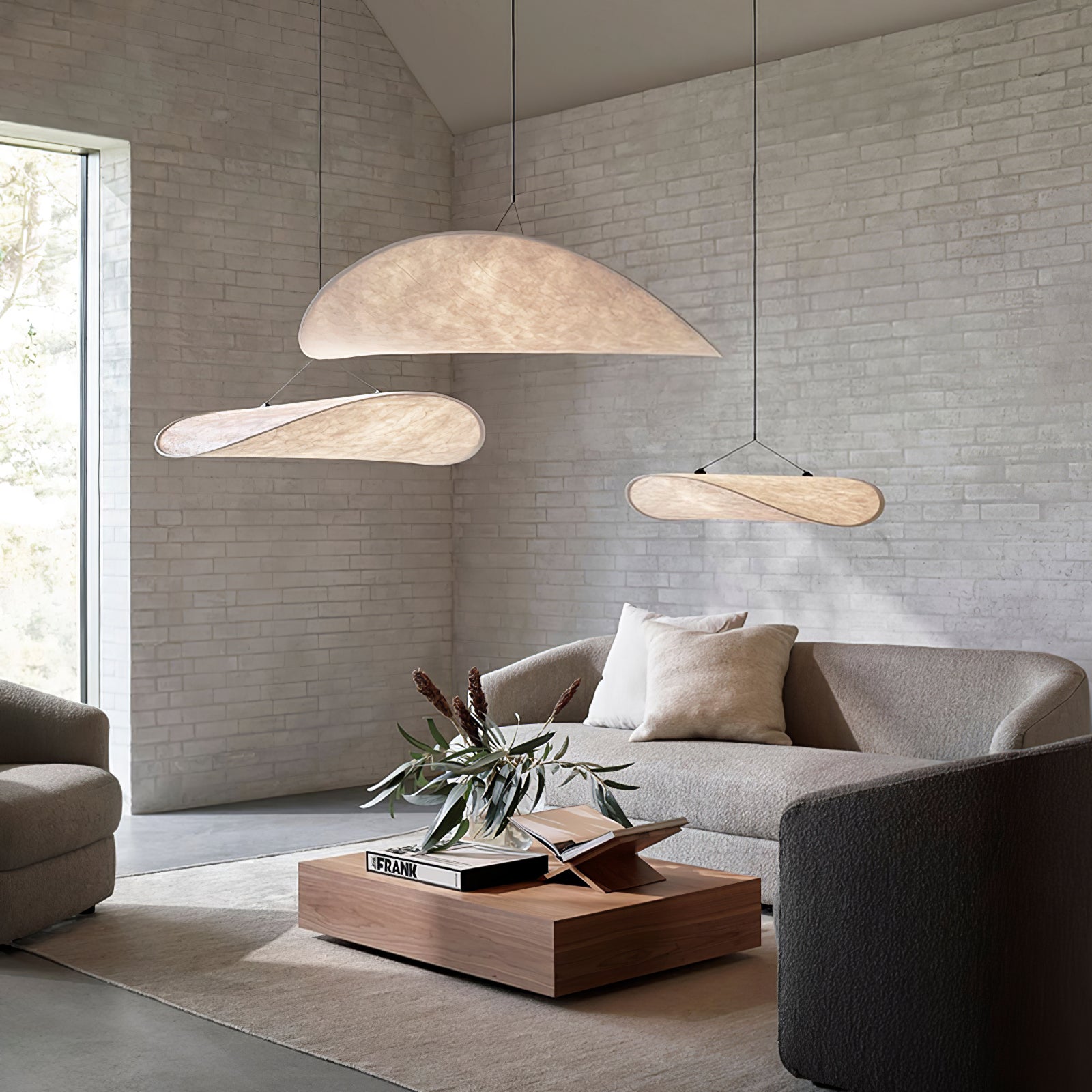 Tense Tyvek Pendant Lamp - Lamp Outdoor