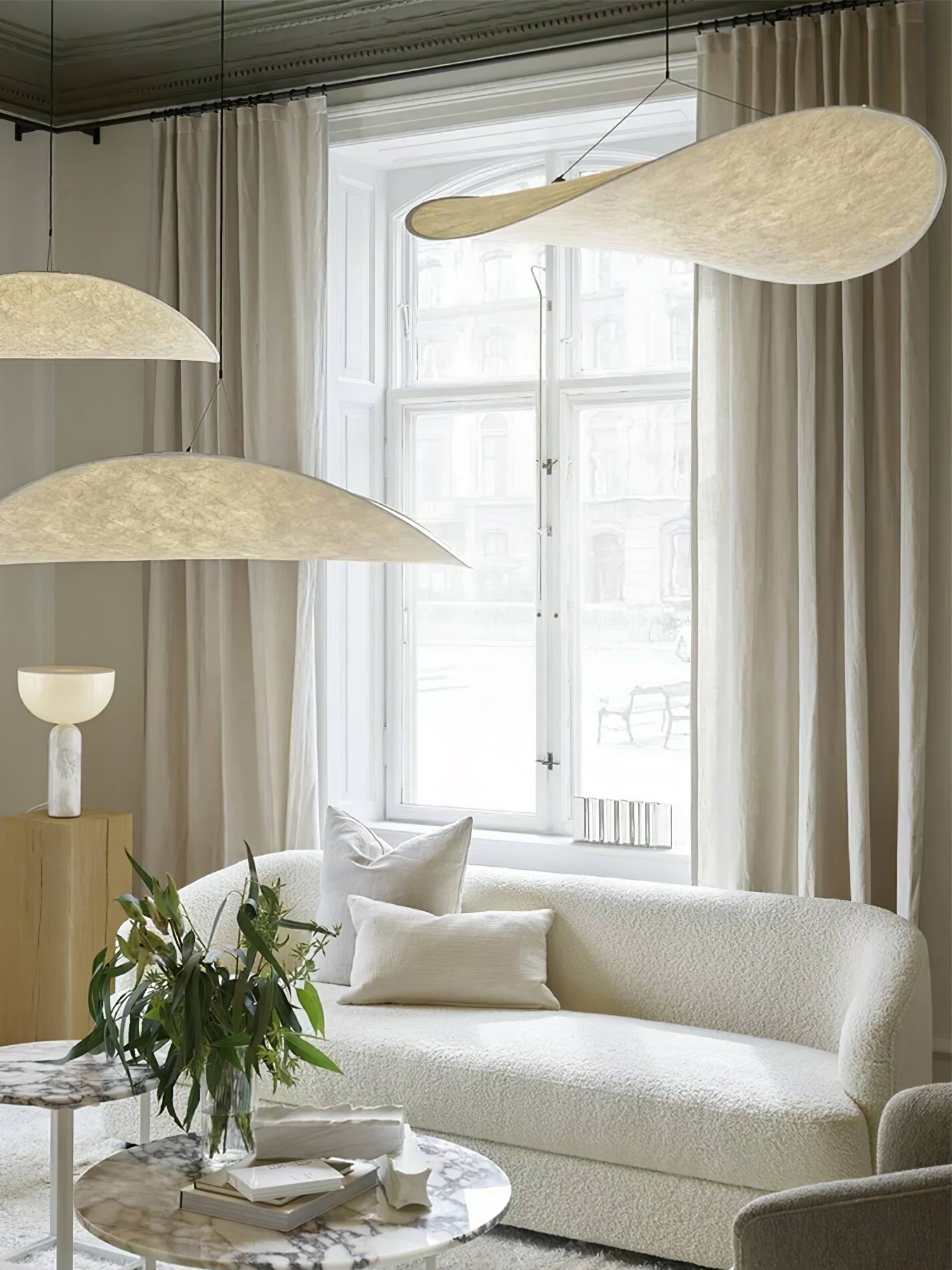 Tense Tyvek Pendant Lamp - Lamp Outdoor