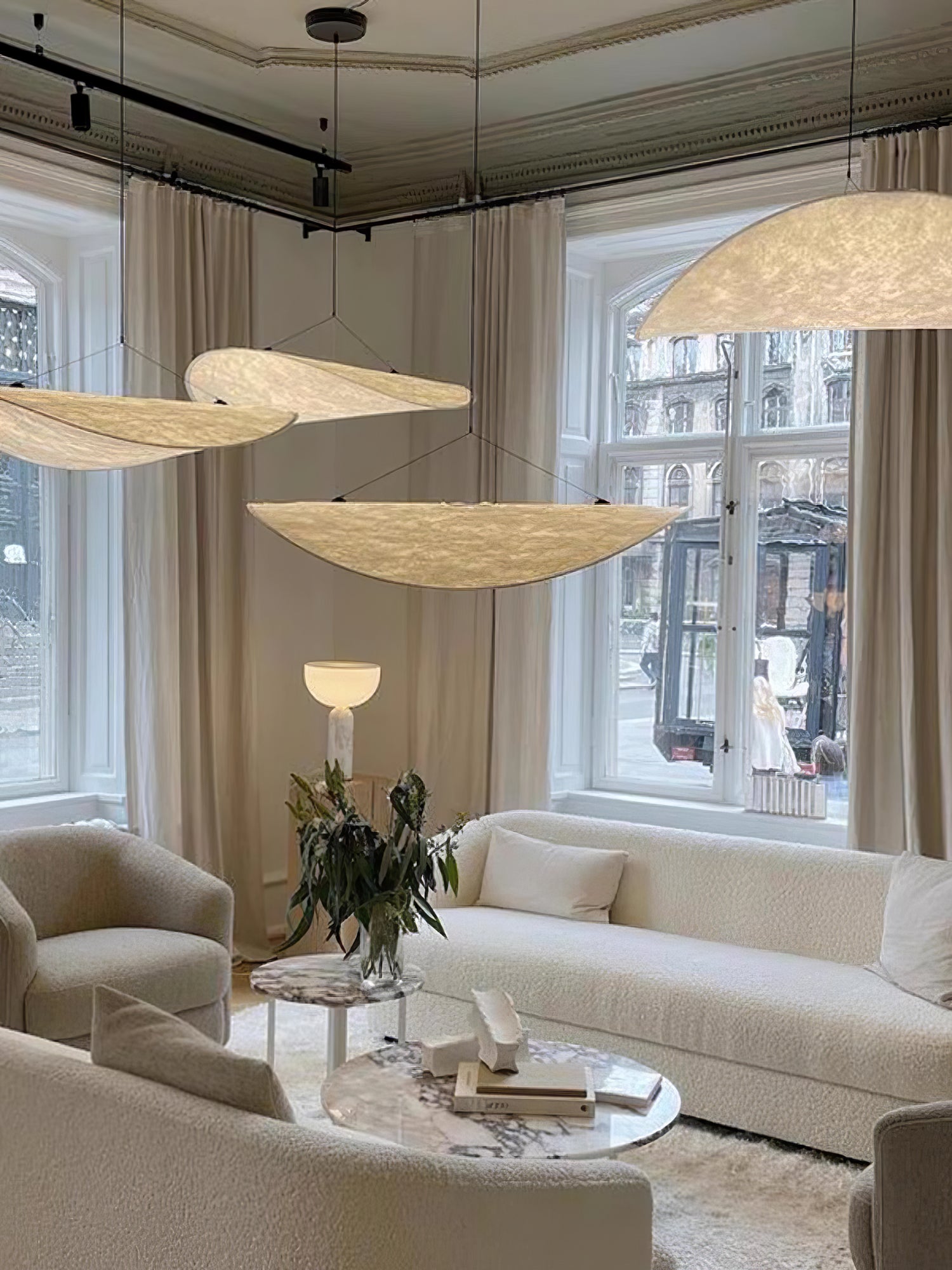 Tense Tyvek Pendant Lamp - Lamp Outdoor