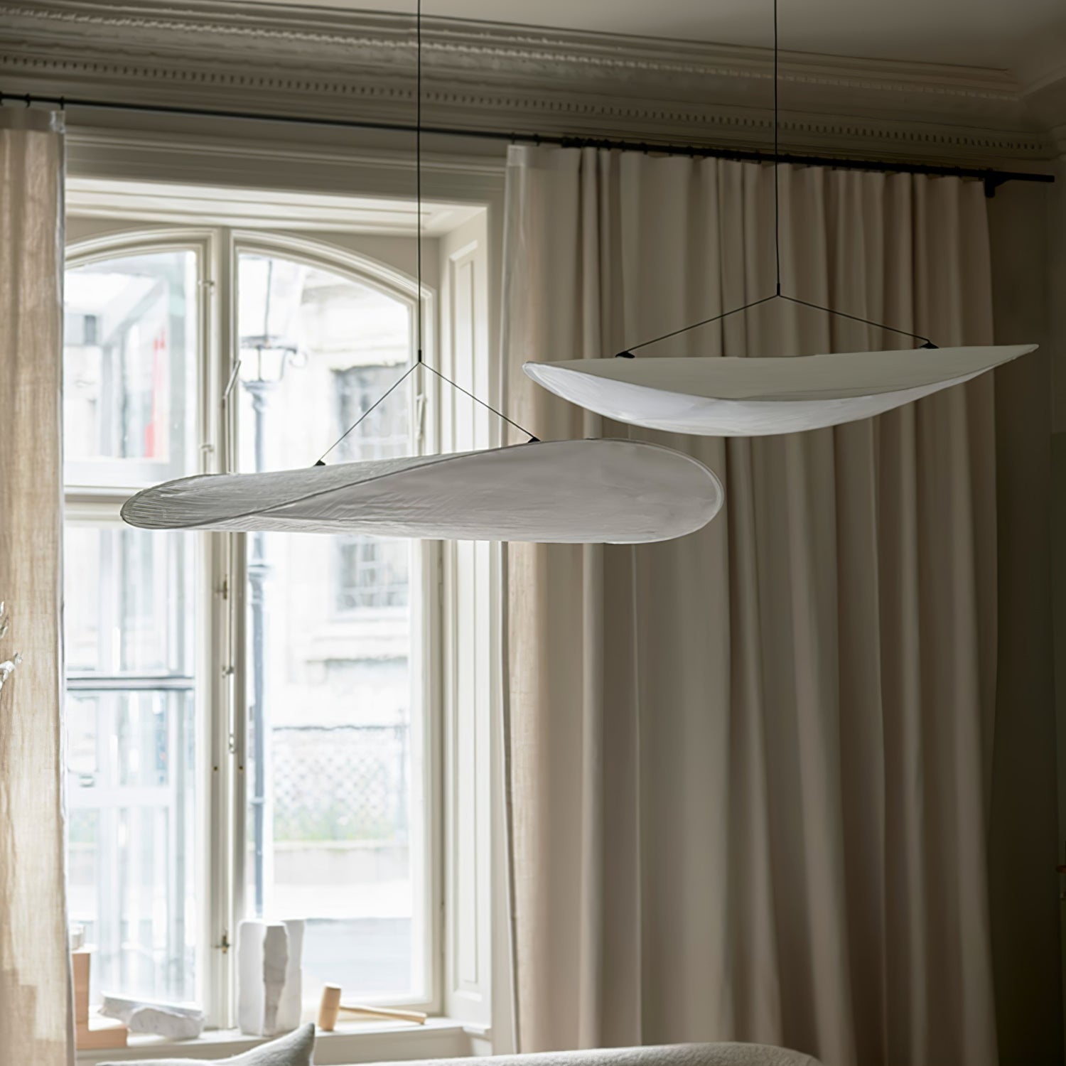 Tense Tyvek Pendant Lamp - Lamp Outdoor