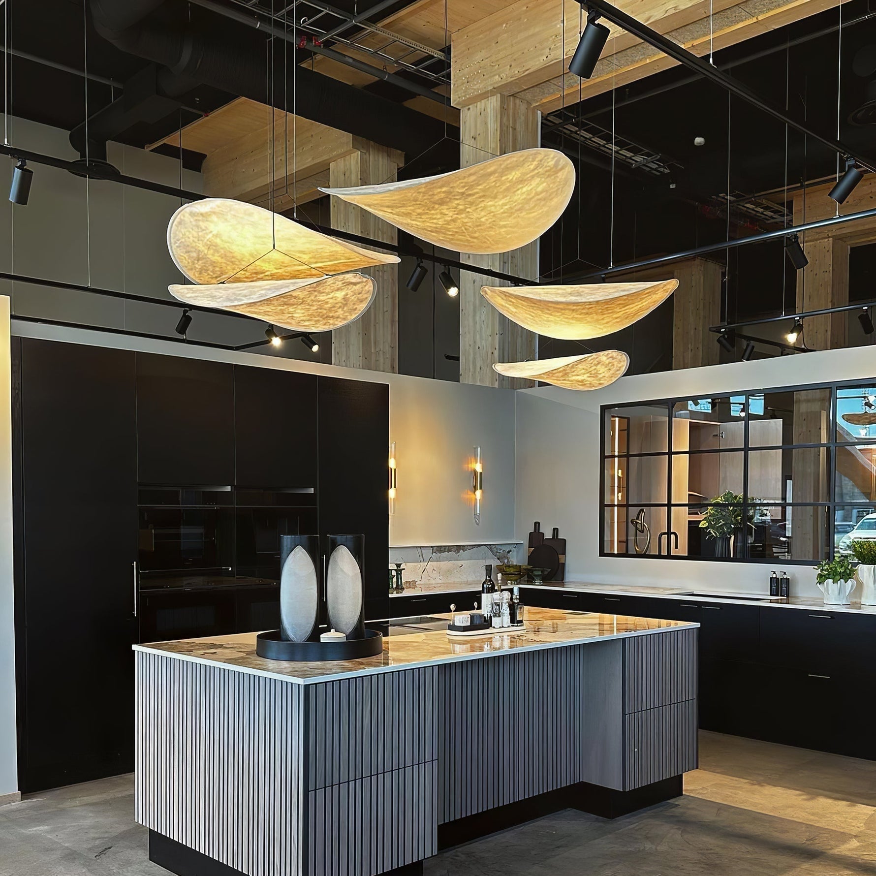 Tense Tyvek Pendant Lamp - Lamp Outdoor
