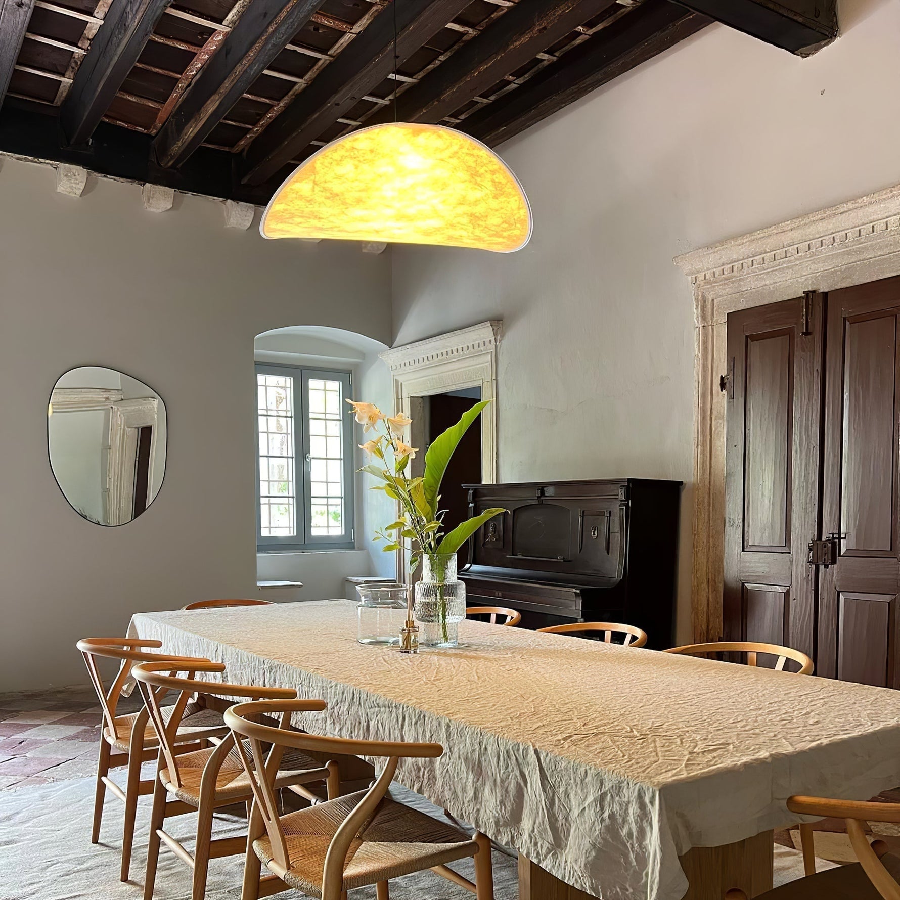 Tense Tyvek Pendant Lamp - Lamp Outdoor
