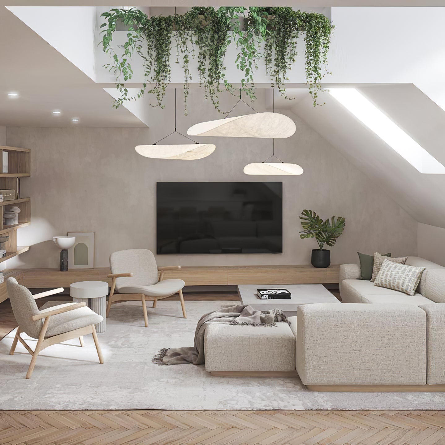 Tense Tyvek Pendant Lamp - Lamp Outdoor