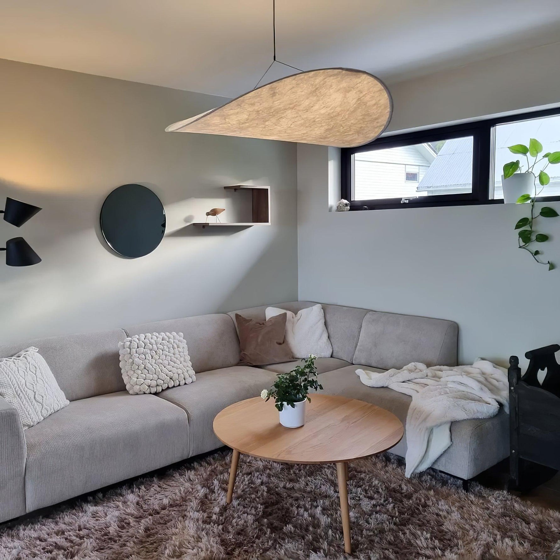 Tense Tyvek Pendant Lamp - Lamp Outdoor