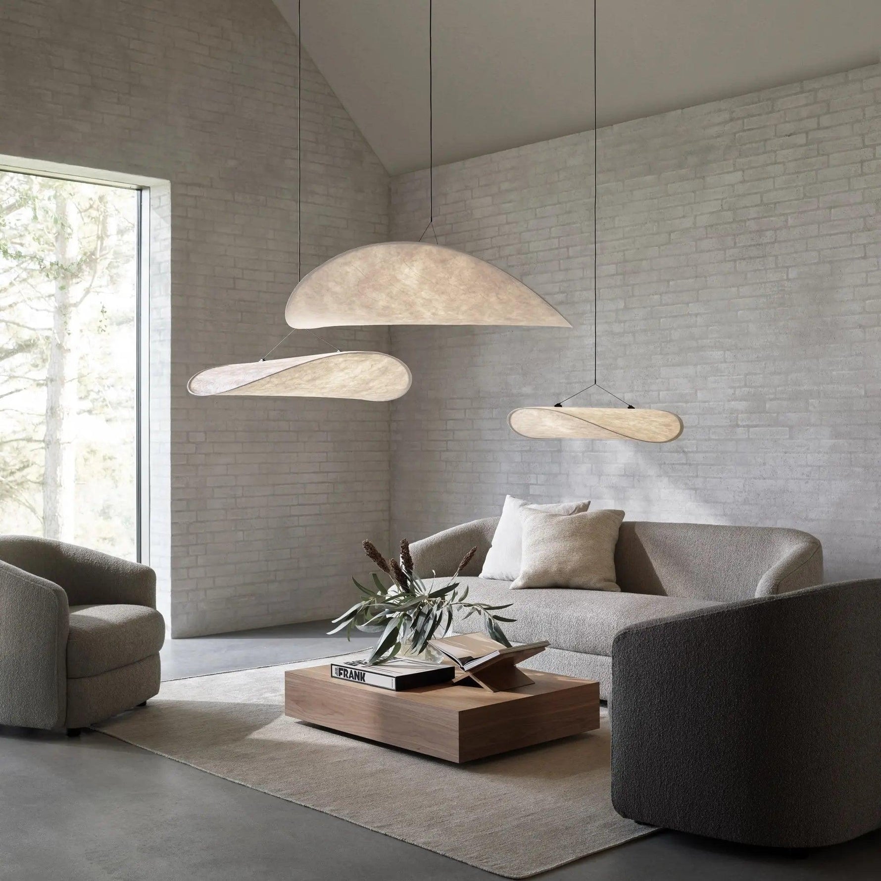 Tense Tyvek Pendant Lamp - Lamp Outdoor