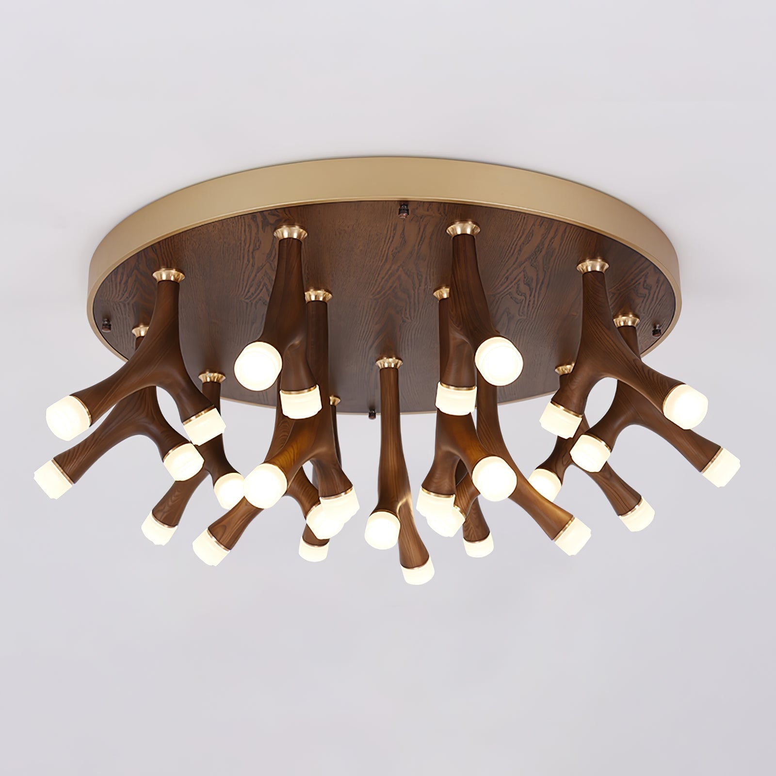 Vilorion Nature-Inspired Wood Ceiling Light - Lamp Outdoor