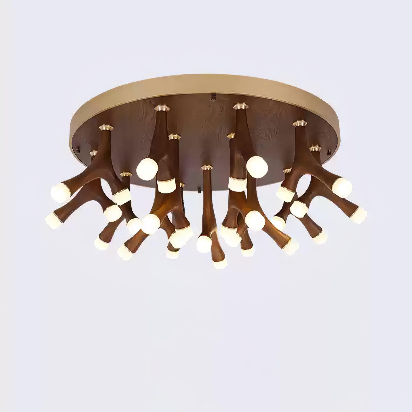 Vilorion Nature-Inspired Wood Ceiling Light - Lamp Outdoor