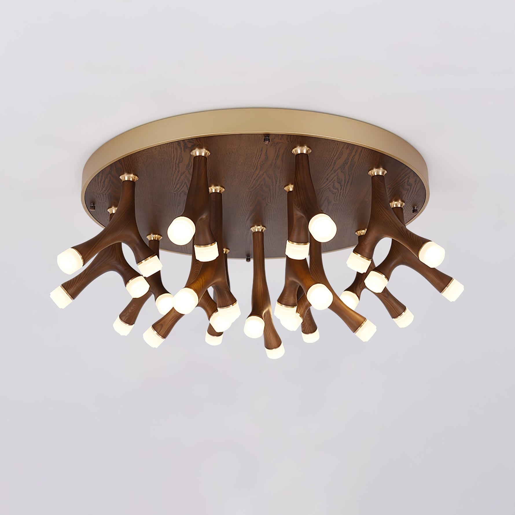 Vilorion Nature-Inspired Wood Ceiling Light - Lamp Outdoor