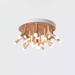 Vilorion Nature-Inspired Wood Ceiling Light - Lamp Outdoor