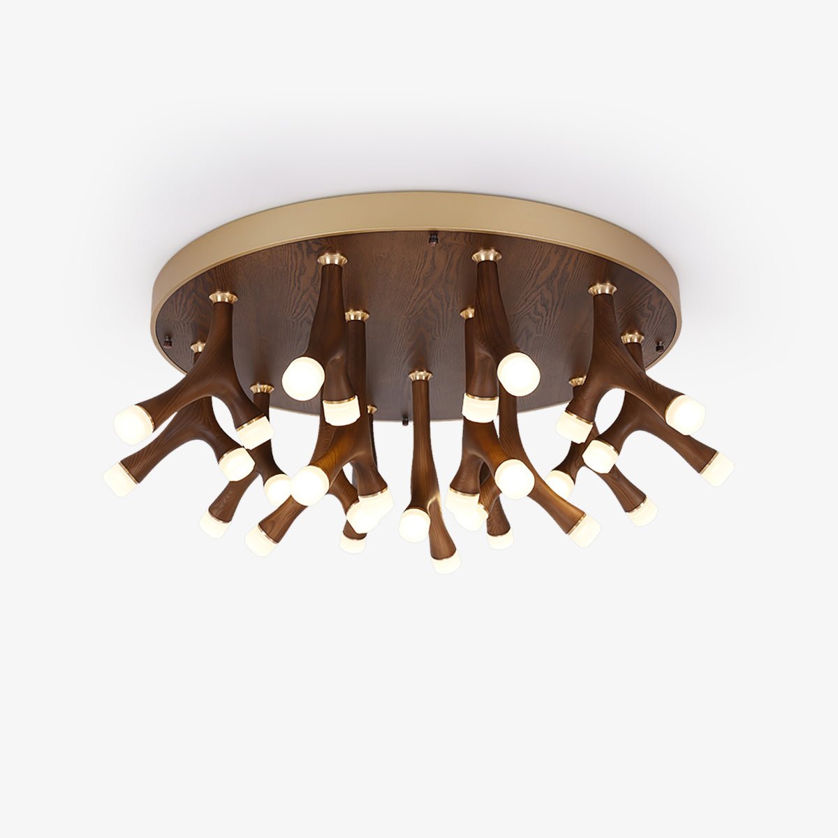 Vilorion Nature-Inspired Wood Ceiling Light - Lamp Outdoor