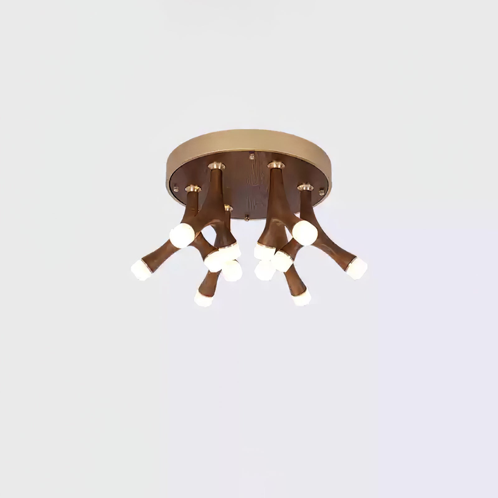 Vilorion Nature-Inspired Wood Ceiling Light - Lamp Outdoor