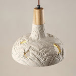 Cement Carve Pendant Lamp - Lamp Outdoor