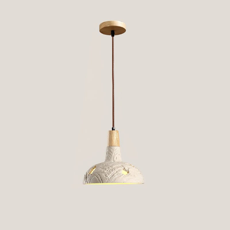 Cement Carve Pendant Lamp - Lamp Outdoor