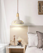 Cement Carve Pendant Lamp - Lamp Outdoor