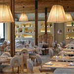 Textile Taper Pendant Lamp - Lamp Outdoor