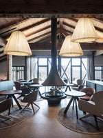 Textile Taper Pendant Lamp - Lamp Outdoor