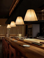 Textile Taper Pendant Lamp - Lamp Outdoor