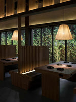 Textile Taper Pendant Lamp - Lamp Outdoor