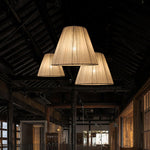 Textile Taper Pendant Lamp - Lamp Outdoor