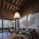 Textile Taper Pendant Lamp - Lamp Outdoor
