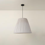 Textile Taper Pendant Lamp - Lamp Outdoor