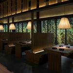 Textile Taper Pendant Lamp - Lamp Outdoor