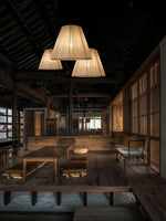 Textile Taper Pendant Lamp - Lamp Outdoor