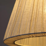 Textile Taper Pendant Lamp - Lamp Outdoor