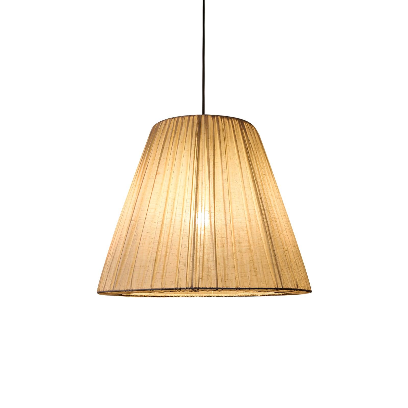 Textile Taper Pendant Lamp - Lamp Outdoor