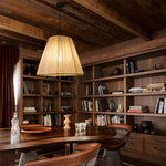 Textile Taper Pendant Lamp - Lamp Outdoor