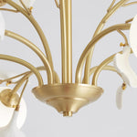 Thalassa Gingko Chandelier - Lamp Outdoor