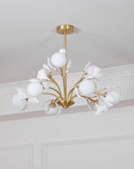 Thalassa Gingko Chandelier - Lamp Outdoor