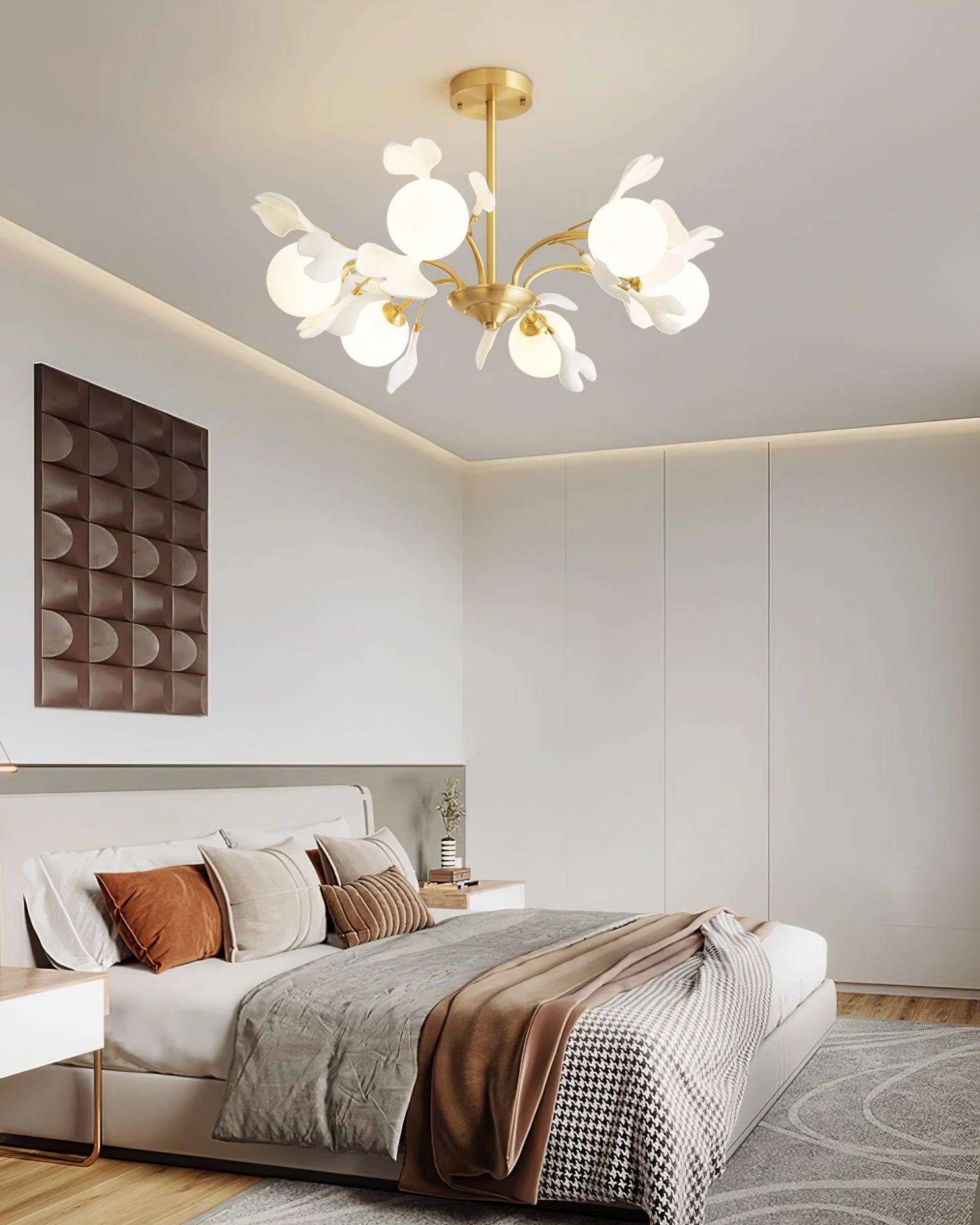 Thalassa Gingko Chandelier - Lamp Outdoor