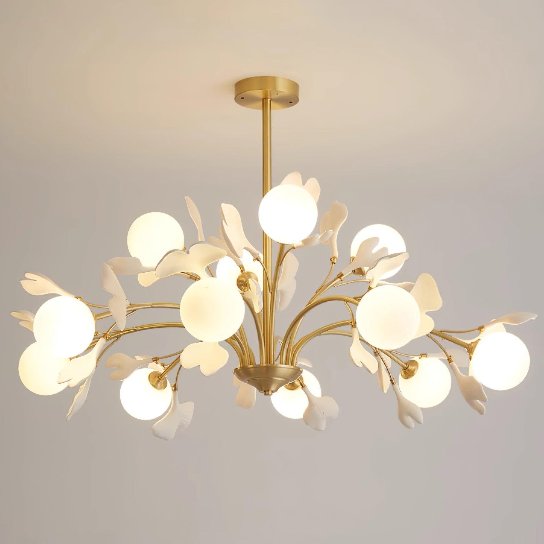 Thalassa Gingko Chandelier - Lamp Outdoor