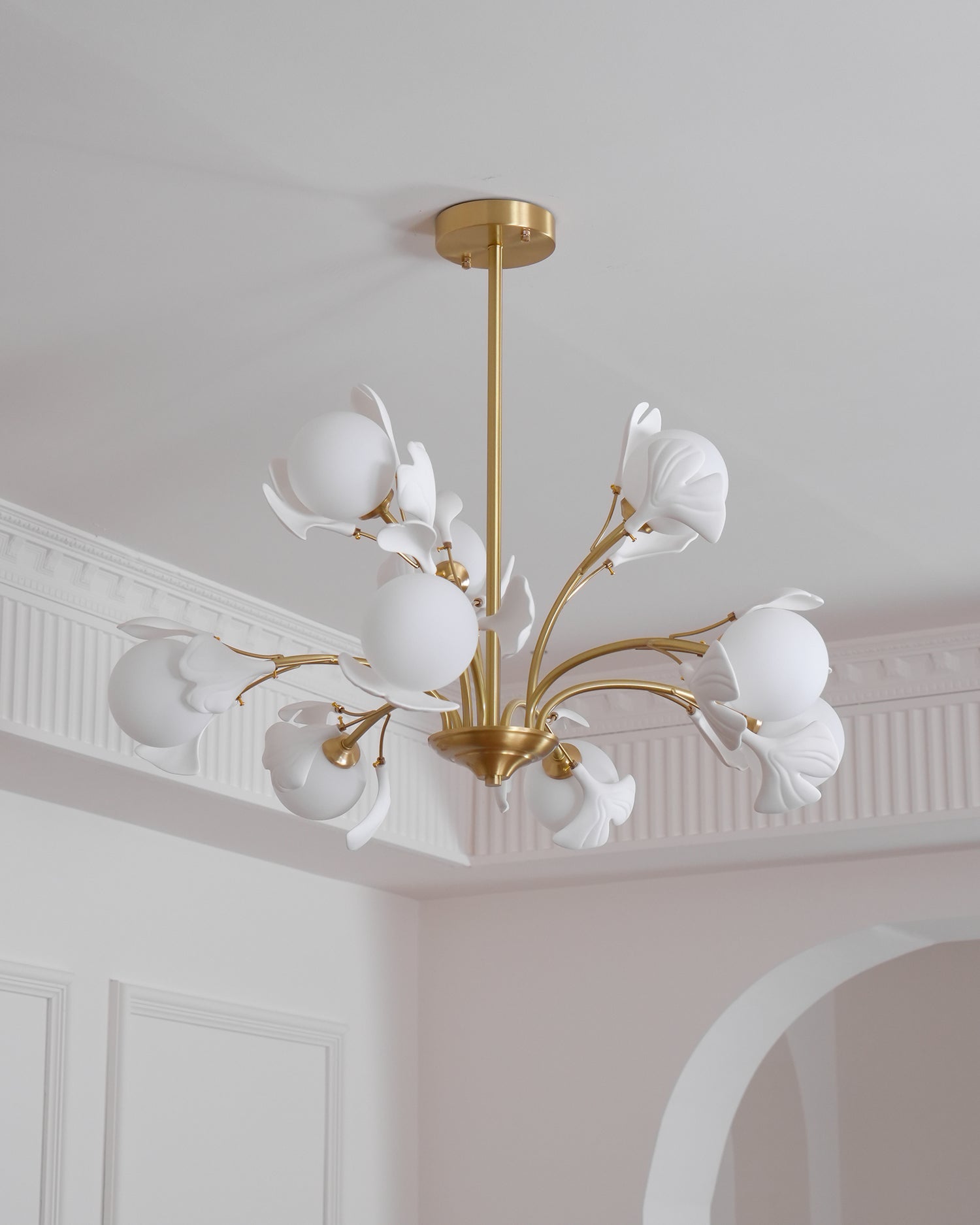 Thalassa Gingko Chandelier - Lamp Outdoor