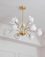 Thalassa Gingko Chandelier - Lamp Outdoor
