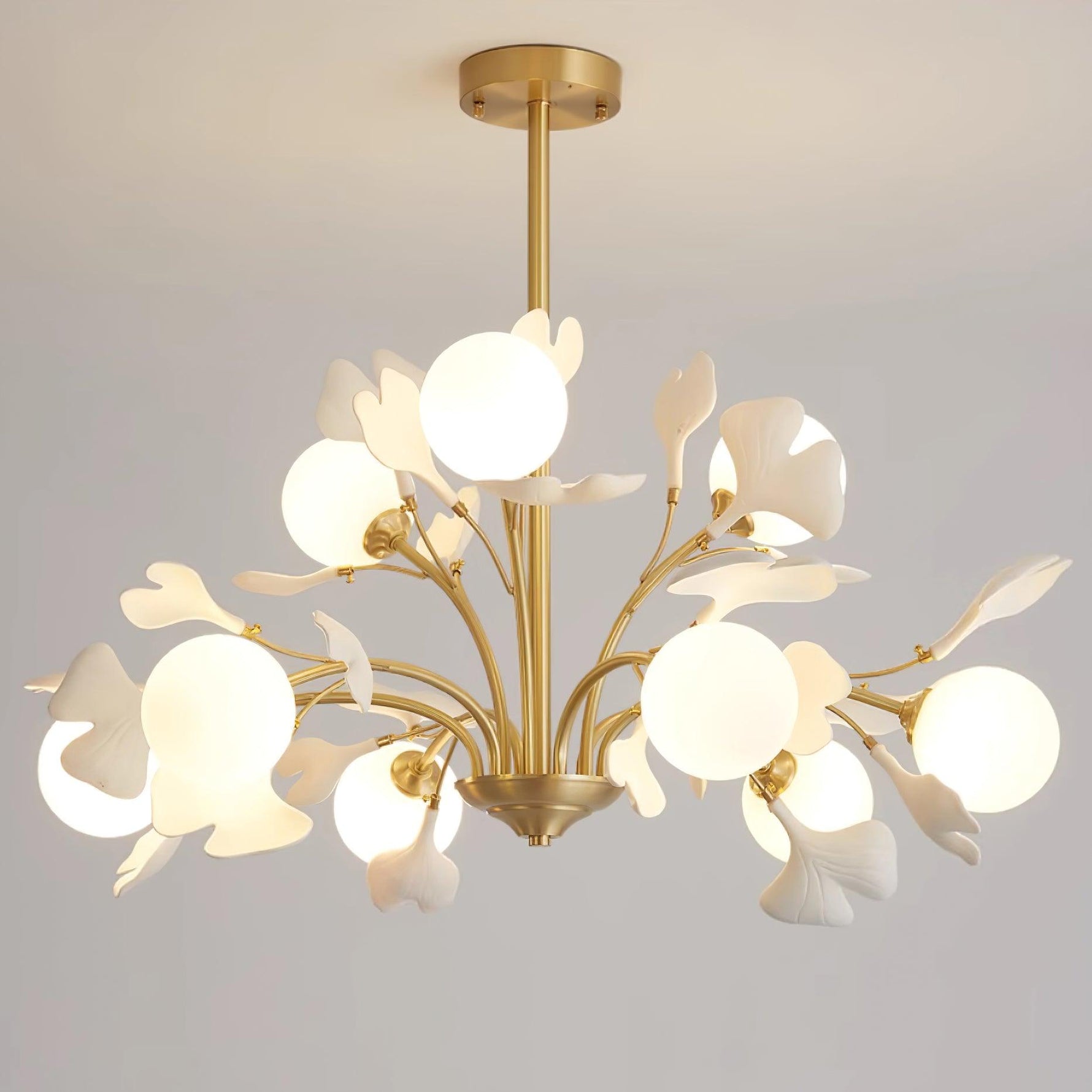Thalassa Gingko Chandelier - Lamp Outdoor