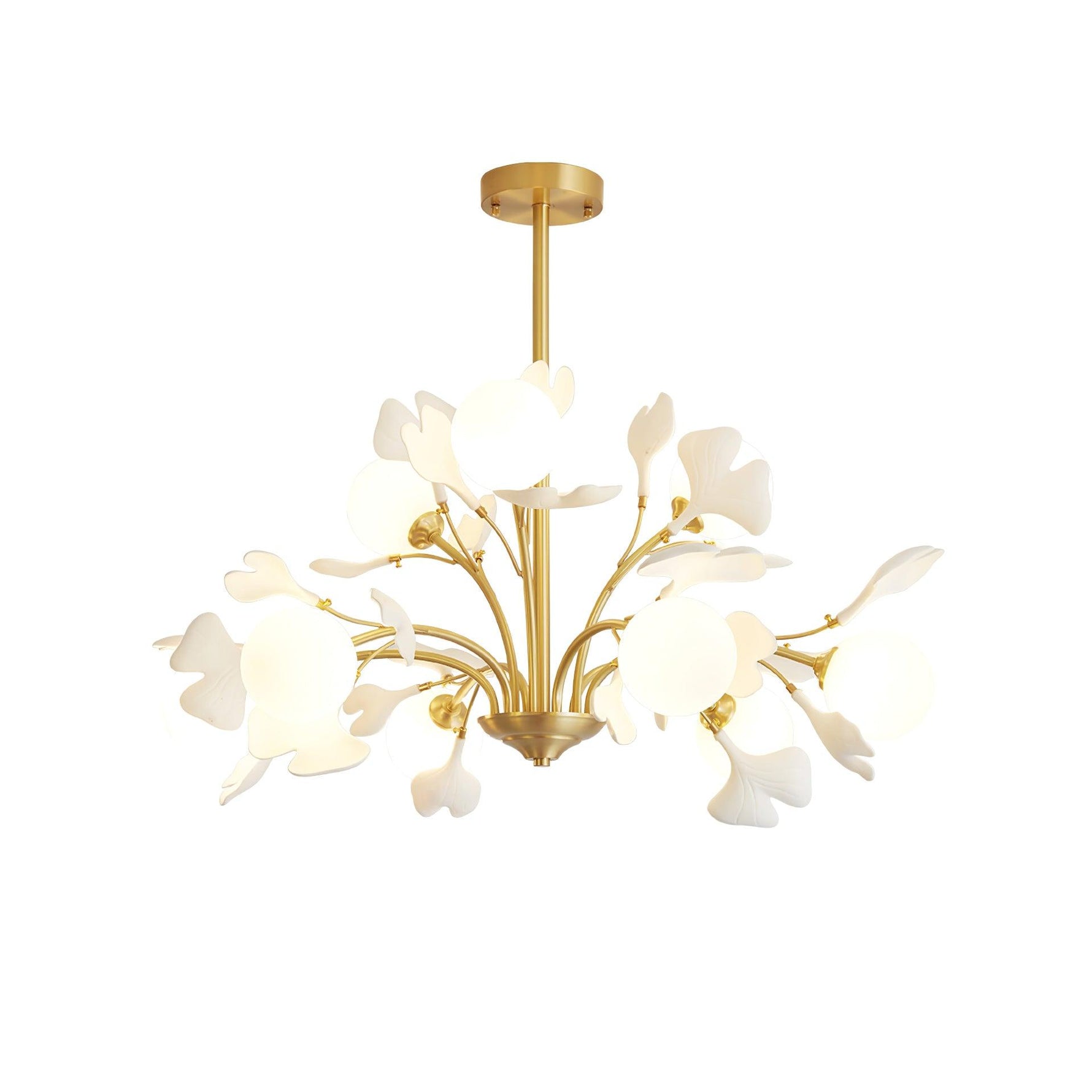 Thalassa Gingko Chandelier - Lamp Outdoor