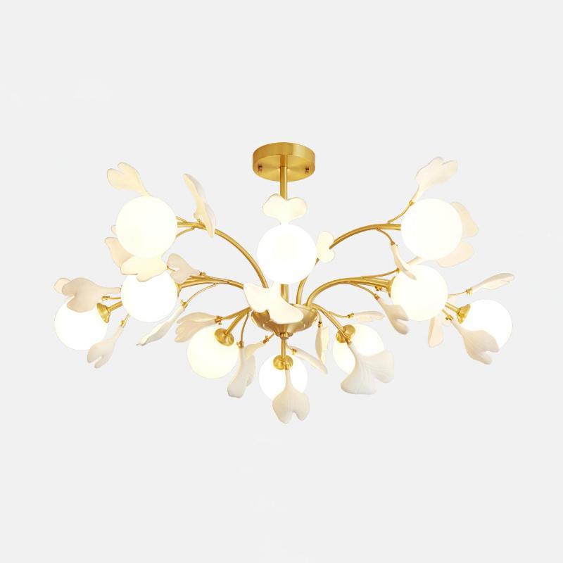 Thalassa Gingko Chandelier - Lamp Outdoor