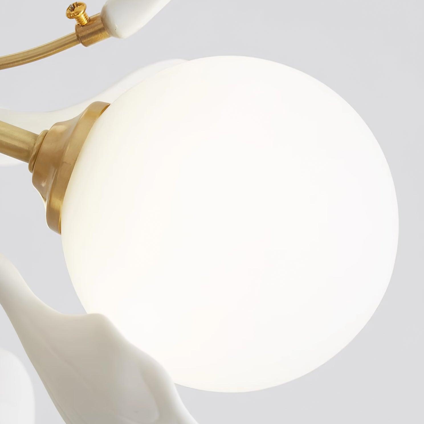 Thalassa Gingko Chandelier - Lamp Outdoor