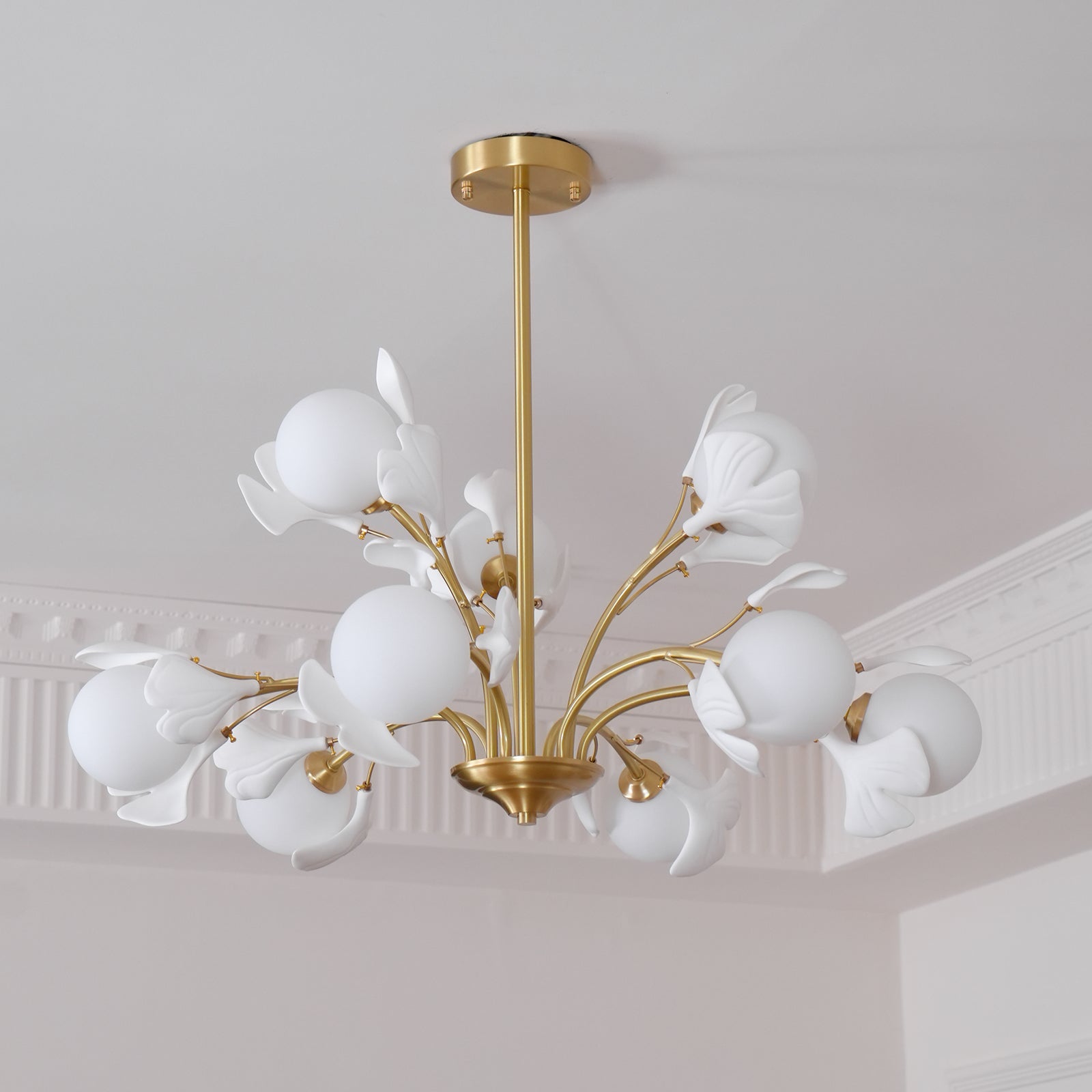 Thalassa Gingko Chandelier - Lamp Outdoor
