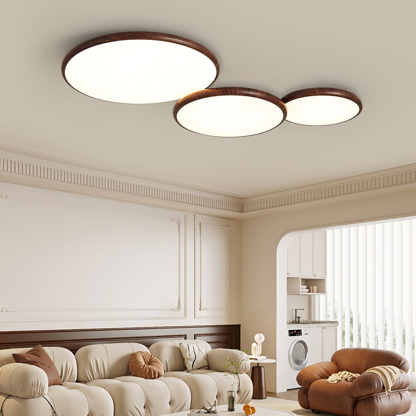 Thin Geometry Shape Ceiling Lamp - Lamp Outdoor