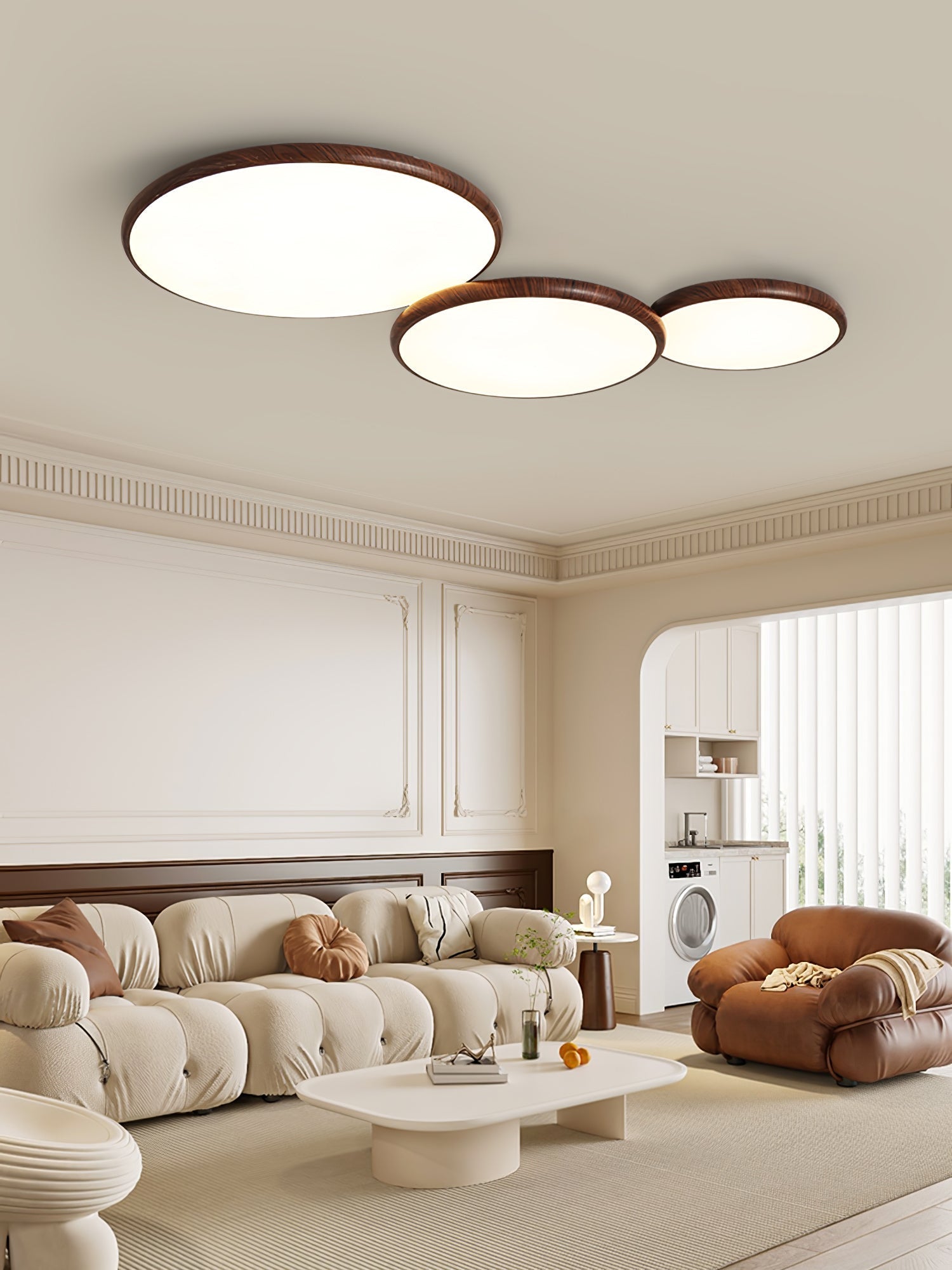 Thin Geometry Shape Ceiling Lamp - Lamp Outdoor