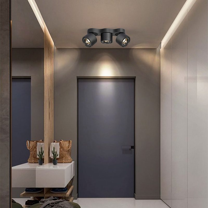 Three-heads Rotating Folding Ceiling Lamp - Lamp Outdoor