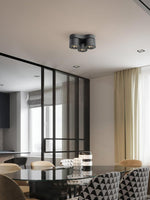 Arsorara Rotating Folding Three Head Metal Spotlight Ceiling lamp - Lamp Outdoor